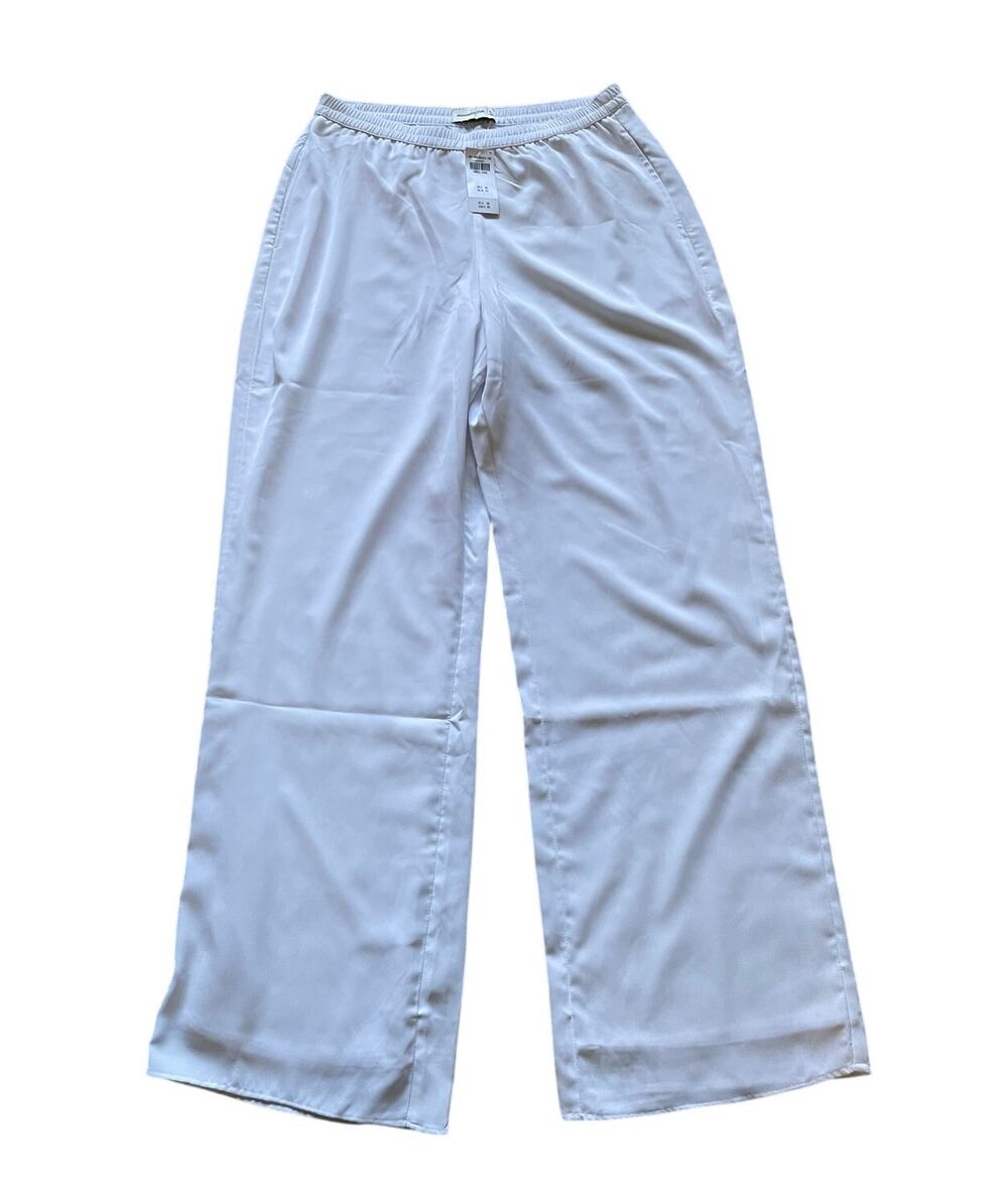 Abercrombie and Finch Womens/Teen White Straight/wide leg White pants Sz Small